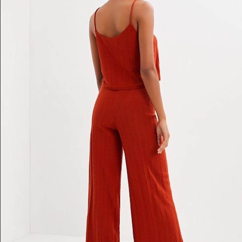 Anthropologie rust knit set - Picture 2 of 8